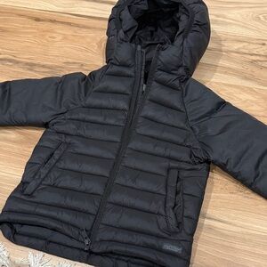 Zara Kids Black Puffer Coat